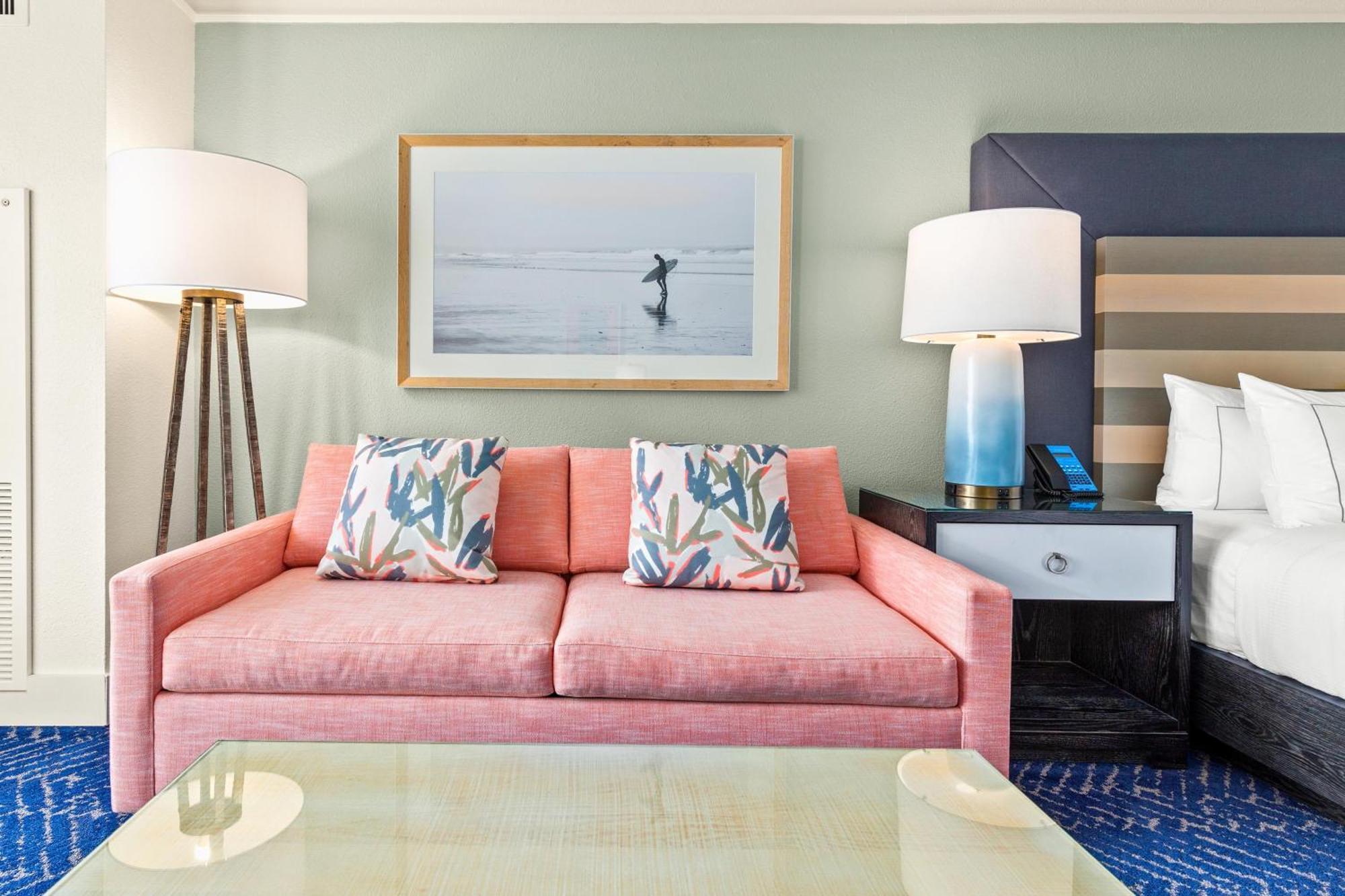 King Room Sofa Bed Beach View